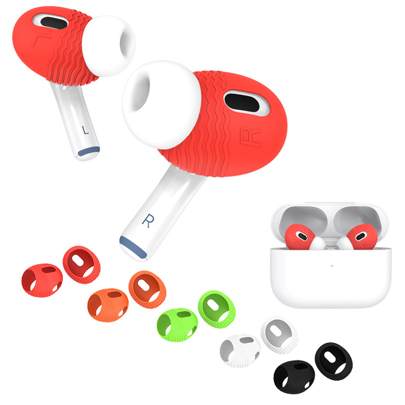 Suitable for Apple Airpods Pro 2 Bluetooth Headset without Handle Earplugs Ultra-thin Silicone Anti-slip Anti-drop Suitable for Apple Airpods Pro 2 Bluetooth Headset without Handle Earplugs Ultra-thin Silicone Anti-slip Anti-drop