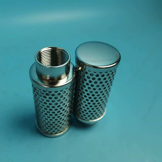 定制316L不锈钢螺纹滤筒 | 耐高温耐腐蚀 | 化工/食品除尘专用