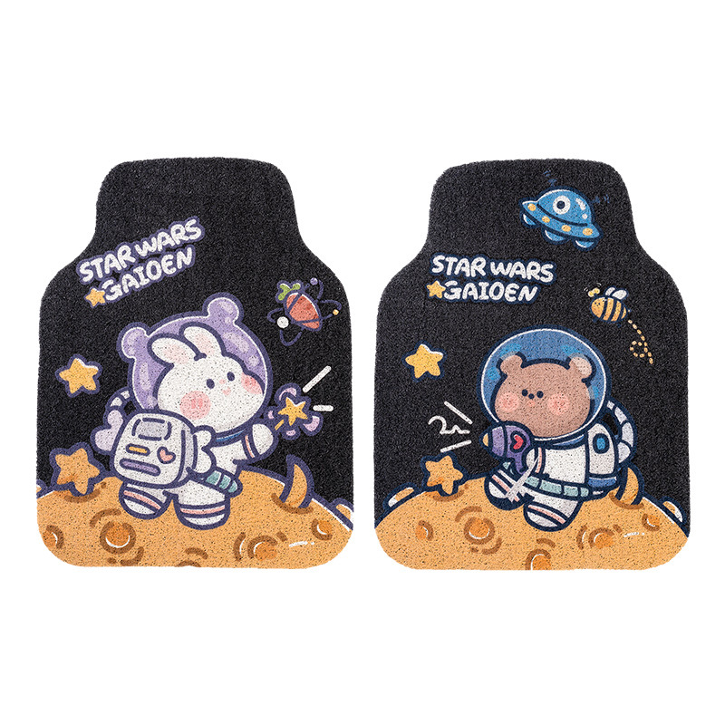 실크 링-토끼 + 곰 앞 발 패드 각 1 개