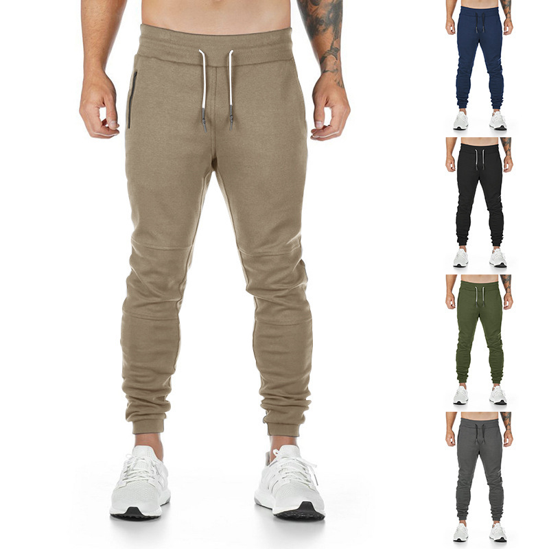 Men's Clothing pants men's new personality versatile autumn men's fitness sports casual pants_voghion.com