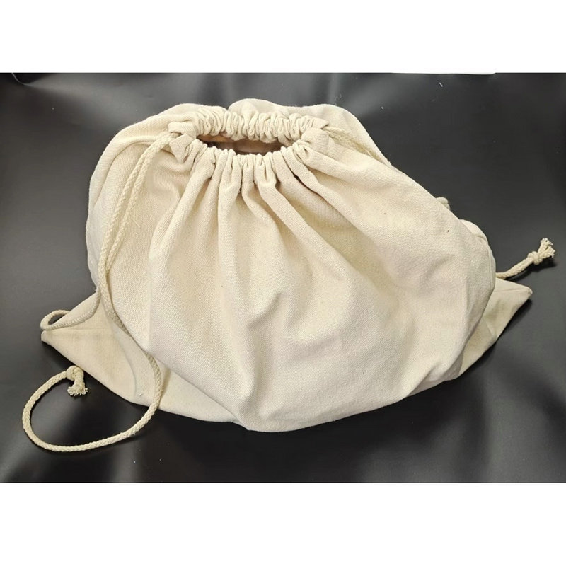 洗衣袋 12安涤棉帆布束口袋束口抽绳帆布袋 空白 大米小米包装袋