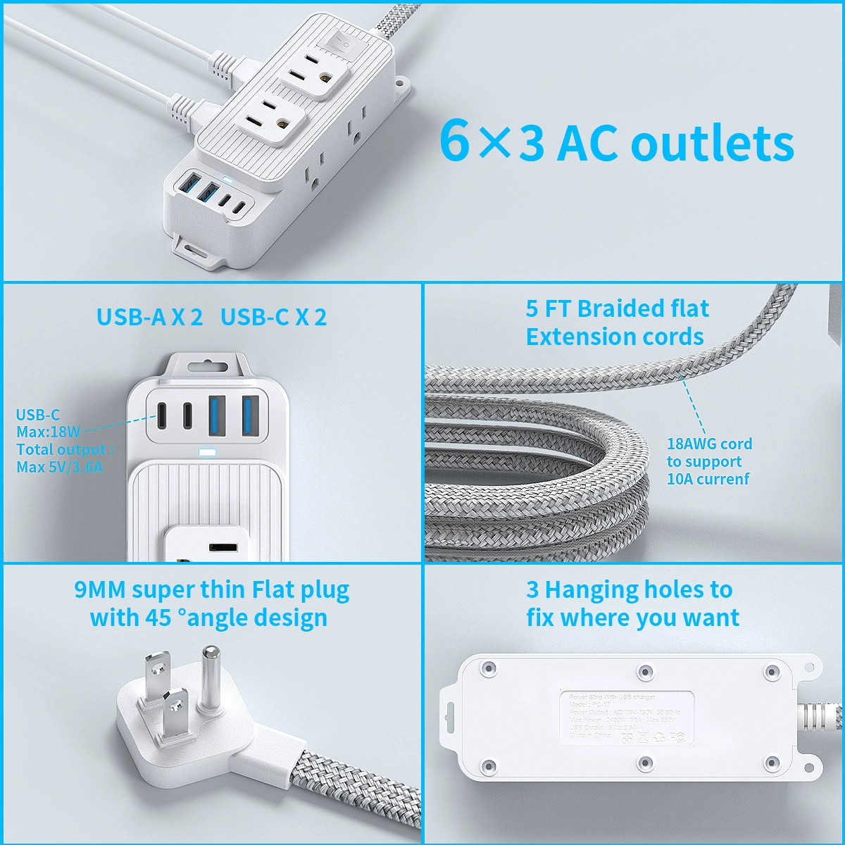 Cross-border hotline plug-in socket wiring board for US-regulated socket wiring board for household drag board for US-regulated desktop plug-in U.S. standard plug-in