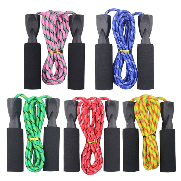 Sponge black handle bearing wire rope (random color)