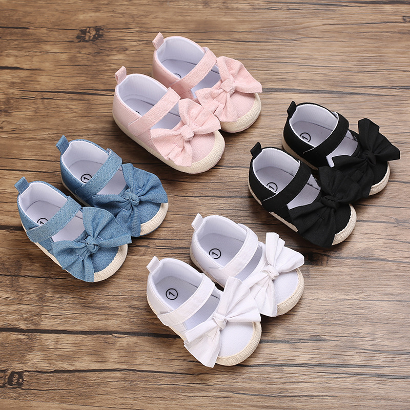 Summer style 0-1 year old baby girl baby toddler shoes bow girl baby…
