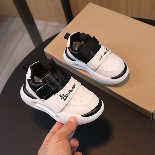New children's sports shoes, children's spring and autumn single shoes, leather shoes, 1-5 years old, children's shoes, direct sales from the manufacturer