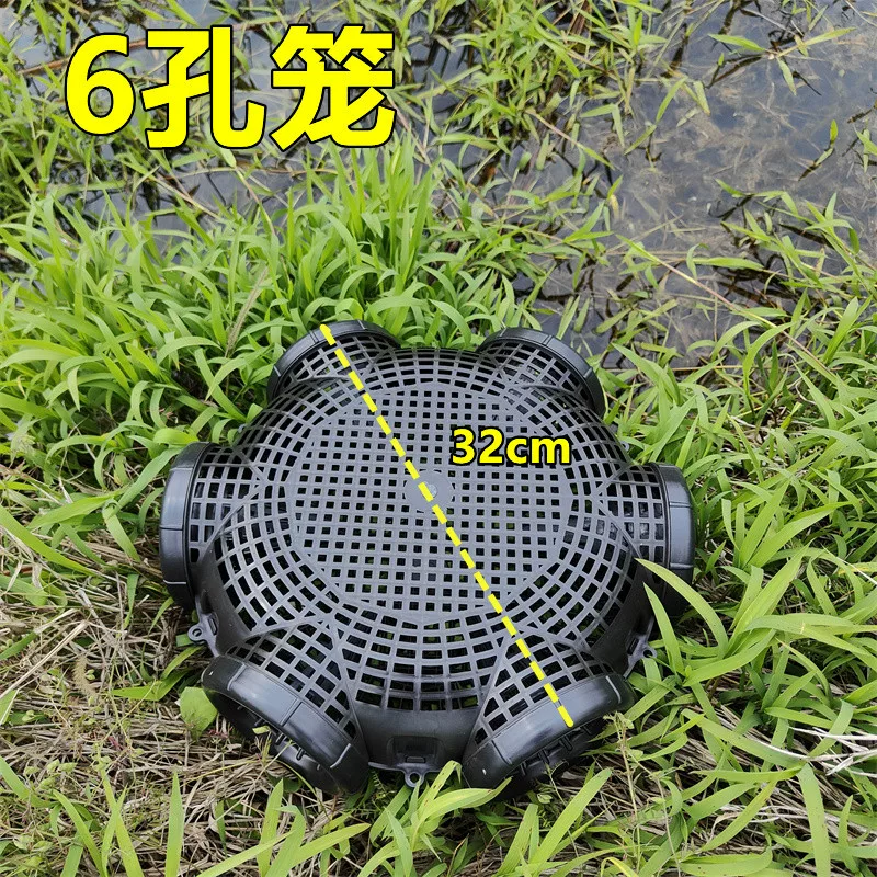 Очистительная клетка шестигранная клетка круглой формы для рыбы креветки желтая кадмиевая клетка улитка сеть клетка производителя клетка