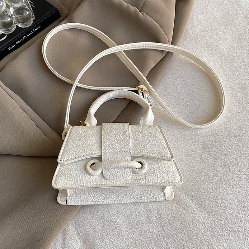 Este año, la moda coreana mini bolso otoño-invierno 2024 nuevo estilo extranjero bolso de hombro pequeño bolso cuadrado para mujeres
