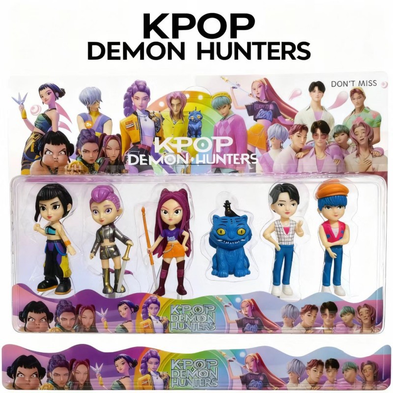 Transfronterizo K-pop caza de brujas 2 - 4.5 pulgadas estrella Q edición hecha a mano juego de caja ciega alrededor de la decoración de muñecas de moda
