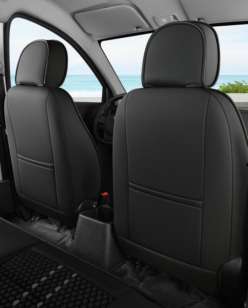 Seven-Seater Special Vehicle Wuling Hongguang V Rongguang V Ice Silk Style Wear-Resistant Car Seat Cushion Full Surround Special Seat Cover