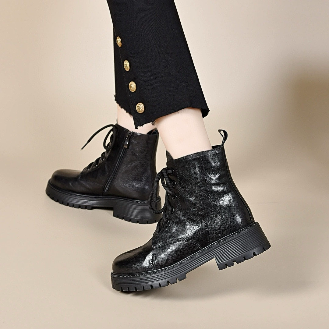 Martens, демисезонные базовые полусапожки для отдыха