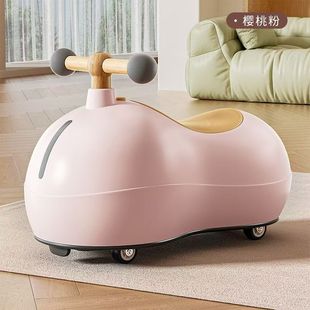 Children's Peanut Car Twist Car for Boys and Girls 1 to 3 Years Old Baby Yoyo Niuniu Car Anti-Rollover Baby One-Year-Old Gift