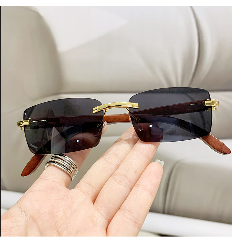 36g Weight Full Frame Glasses Structure Sunglasses Classification Casual Hip-Hop Geometric Ac UV400 Protection Square Full Frame Women's Sunglasses
