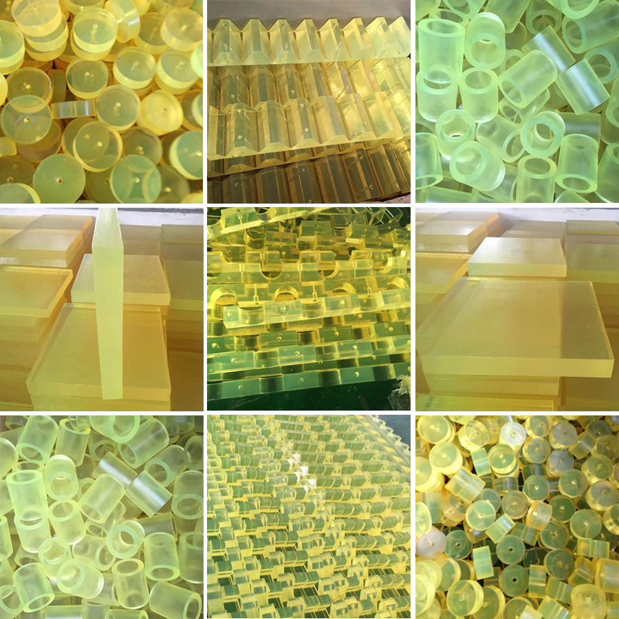 按需制作聚氨酯制品杂件聚氨酯板聚氨酯棒彩色聚氨酯异形件密封件