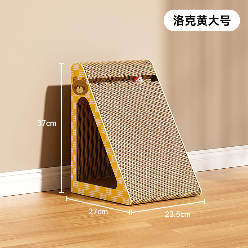 Rascador para Gatos y Casa para Gatos Combinados, Duradero y Antideslizante, Rascador para Gatos para Afilar Uñas, Vertical Extra Grande, Enorme, Juguete para Gatos Duradero.