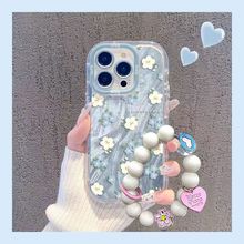 羽纱满屏花朵苹果手机壳15/15PROMAX女14/14promax潮流13PR0/11PR