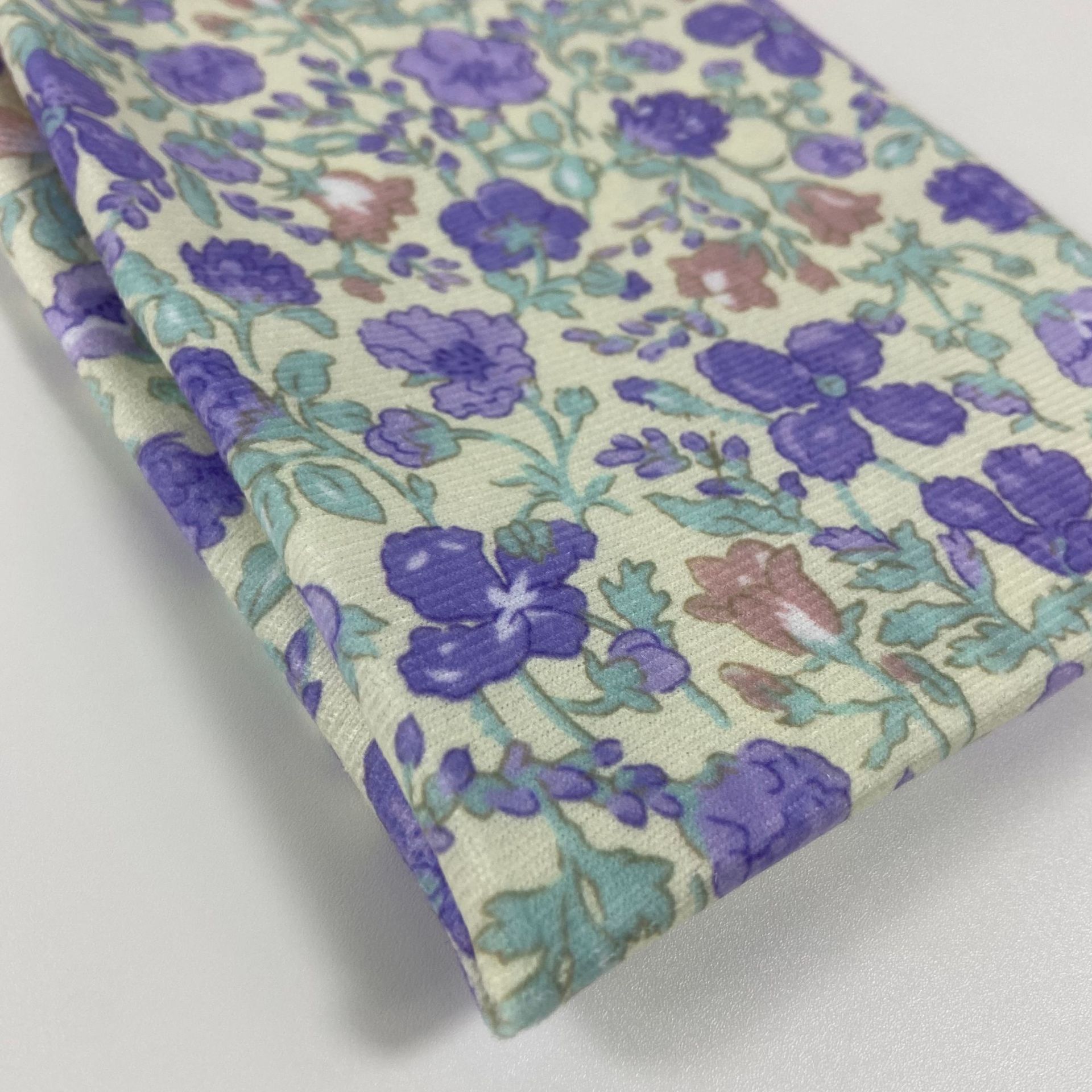 Fábrica al por mayor en stock nueva Corea del Sur ins pequeña silla floral mantel impreso TELA ESCOCESA decoración hogar paño