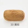 30 yellow brown*20*60%cotton 40%milk acrylic*4