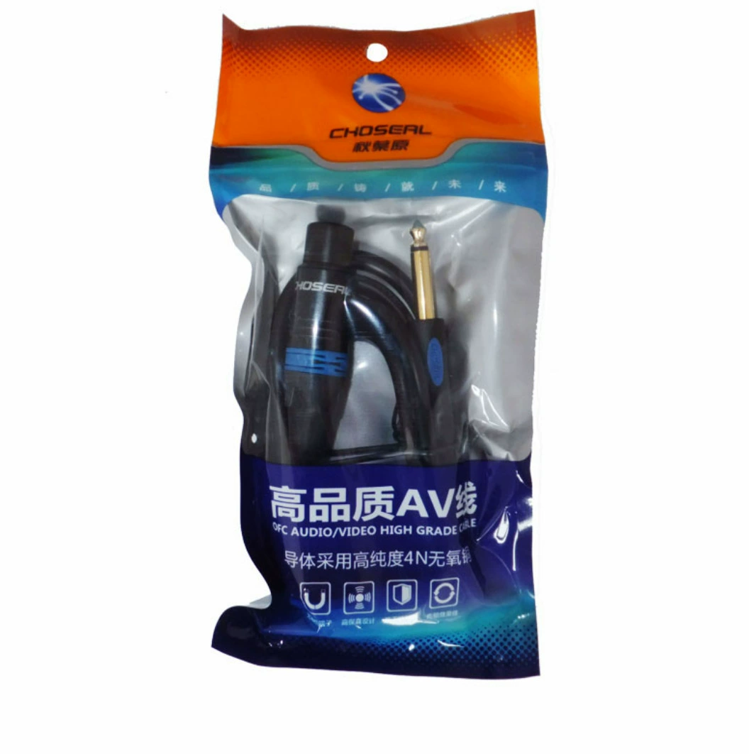 Akihabara Q-801 10m 6,35-мм микрофонный кабель с разъемом XLR