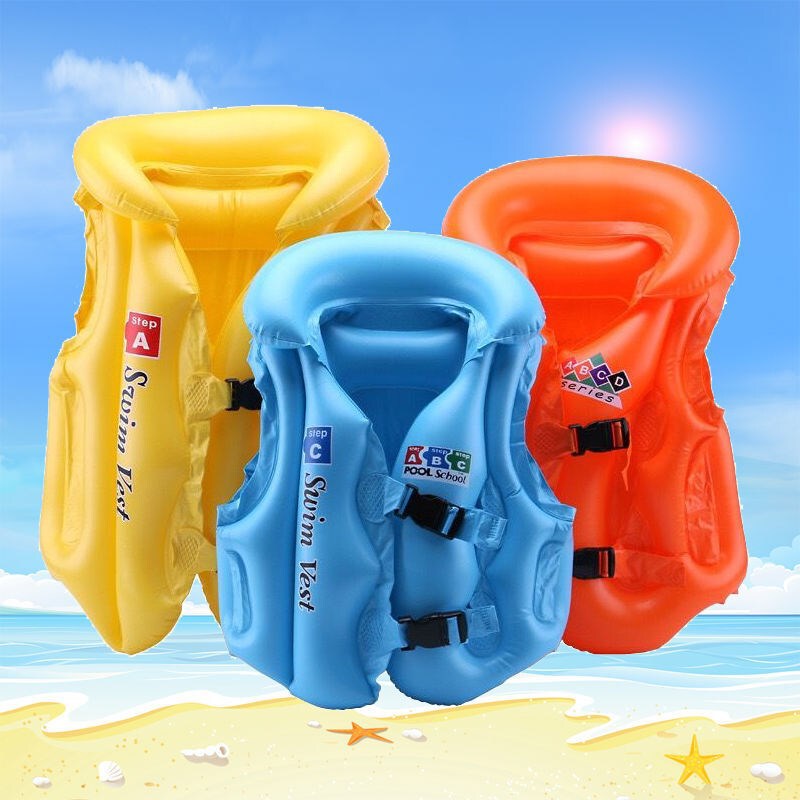Children's inflatable toy swimsuit water swimming vest inflatable swimming ring buoyancy suit water swimming equipment wholesale