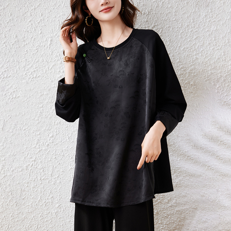  秋  M-4XL 大きいサイズ トップス