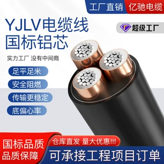 YJLV22铠装高压铝芯电缆国标保检测基建能源项目厂家批发量大价优