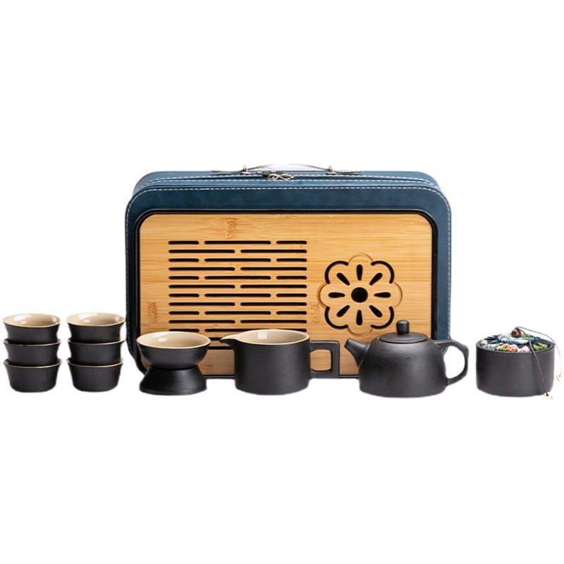 Juego de Té de Viaje de Cerámica para Regalos de Empresa