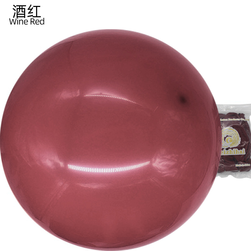 Hermosos globos de látex mate redondos y gruesos de 36 pulgadas de color vintage, ideales para la venta en mercados nocturnos, para decoración y arreglos.