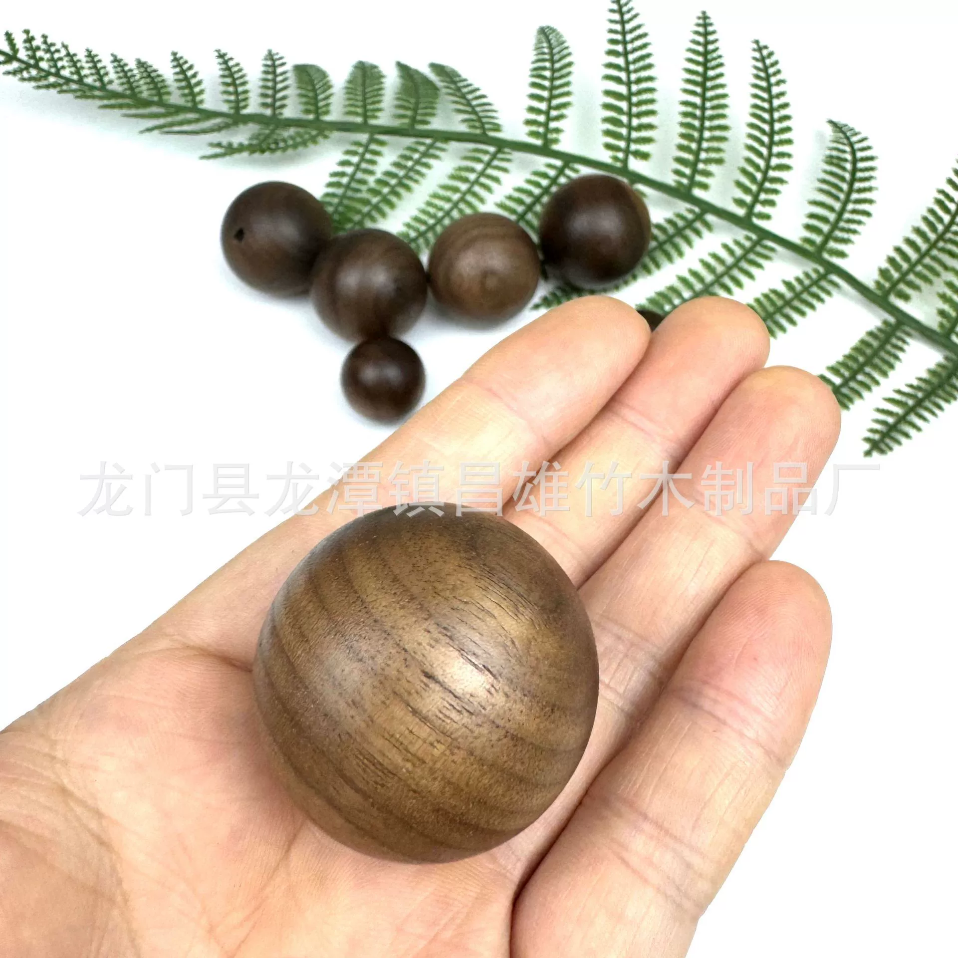 Фабрика спот черный орех из цельного дерева круглый шар ручной работы круглый деревянный шар всех размеров