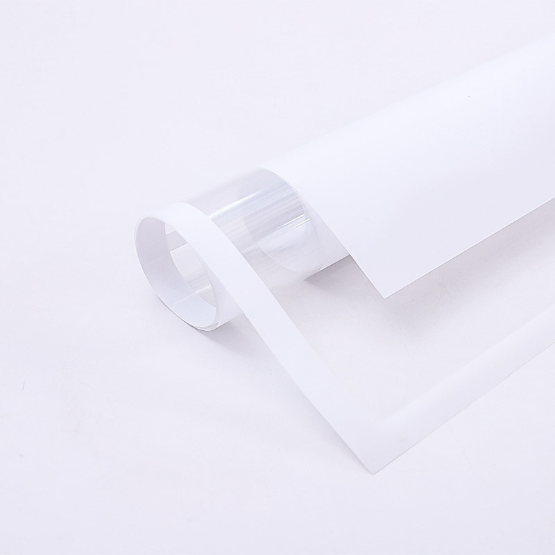 Papel de Envolver Rosa Estilo Coreano Plástico BOPP Impermeable para Ramo de Flores