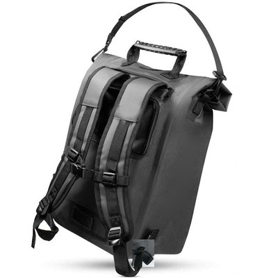 Bicicleta bolsa de transporte bolsa de Ordenador 3-en-1 mochila impermeable hombro bolsa de viaje asiento trasero bolsa de ciclismo bolsa de cola al aire libre