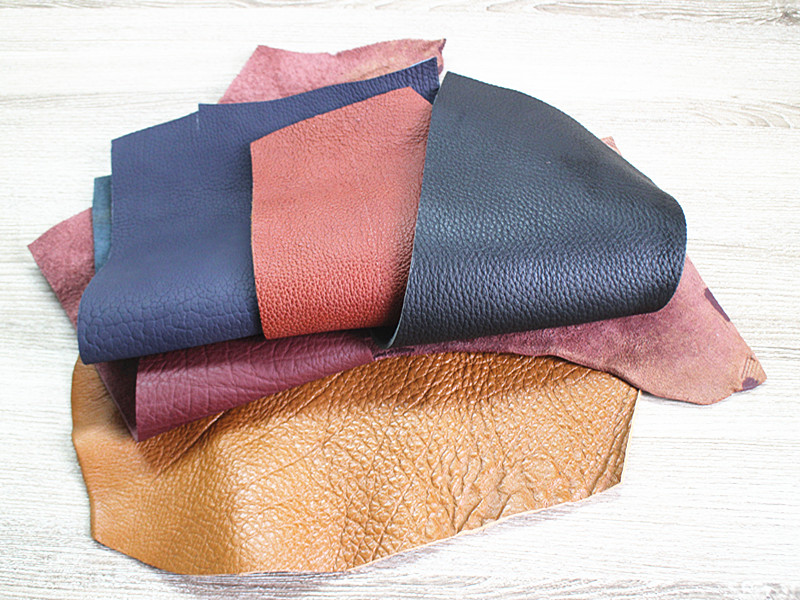 厚牛皮荔枝纹3mm厚练手皮料按斤称边角料牛皮弹弓皮兜diy手工鞋垫