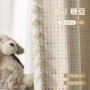 卧室遮光卡通简约雪尼尔
