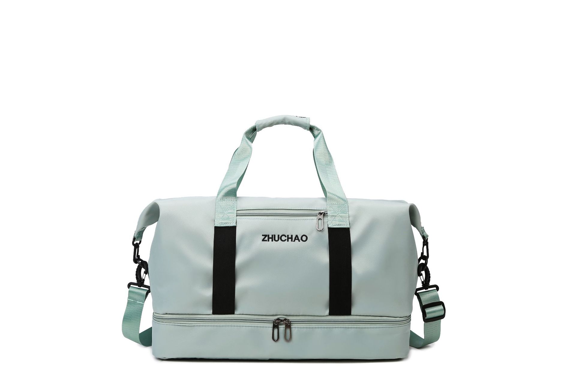 Nueva bolsa de fitness de yoga de separación seca y húmeda de gran capacidad, bolsa de equipaje de almacén de zapatos independiente de viaje multifuncional al por mayor