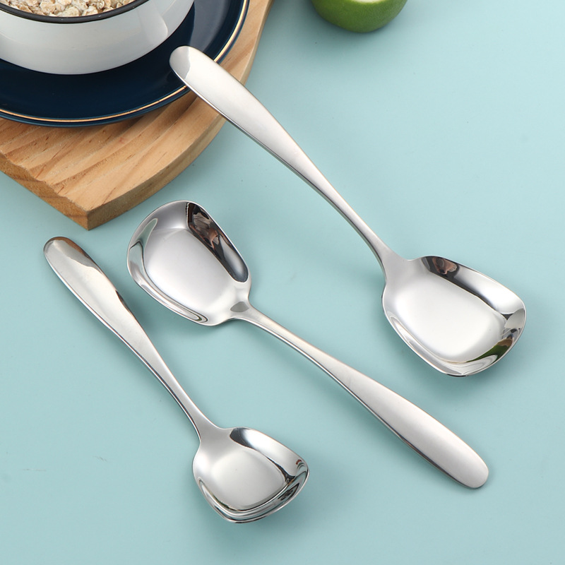 304 acero inoxidable cucharada