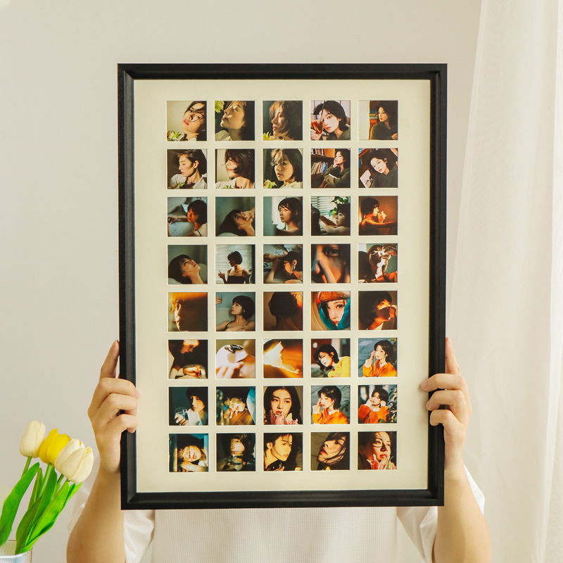 Solid Wood photo frame wholesale multi-Palace card paper photo frame wall hanging creative diy couple girlfriends photo frame large size Solid Wood photo frame wholesale multi-Palace card paper photo frame wall hanging creative diy couple girlfriends photo frame large size