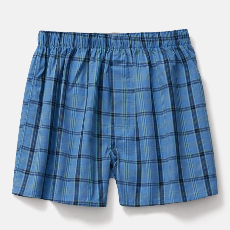 Мужские хлопковые дышащие боксеры-близь Loose Fit, плюс размеры M–XXXL