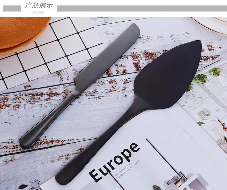 Bread Knife Kitchenware Cake Cutter Stainless Steel Shovel Serving Knife