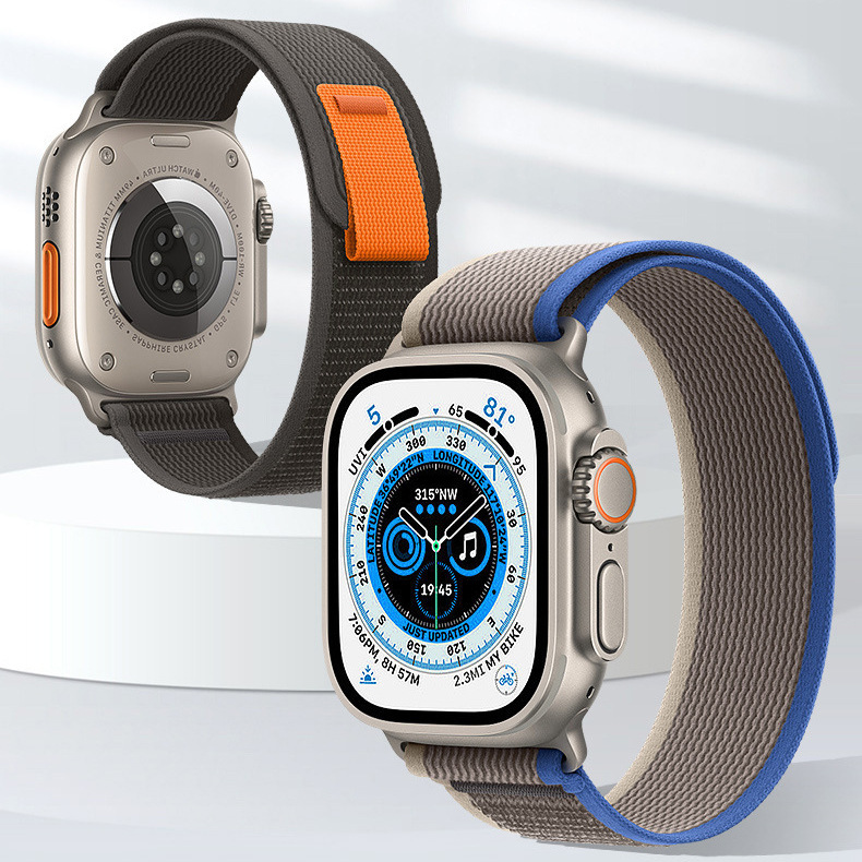 Apple watch ストラップ Applewatch ウォッチストラップ S45678 ワイルドパスループナイロン iwatch スポーツストラップに適しています。|undefined
