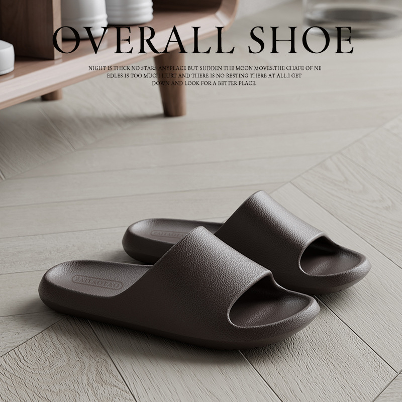 Leather-Textured Sandals for Men, Eva, Women's Home Use, Non-Slip Bathroom, Non-Stinky Feet, Home Indoor Summer Bathing Leather-Textured Sandals for Men, Eva, Women's Home Use, Non-Slip Bathroom, Non-Stinky Feet, Home Indoor Summer Bathing