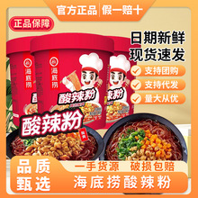 酸辣粉桶装海底捞什锦红薯粉超大份量方便速食食品冲泡方便面米线
