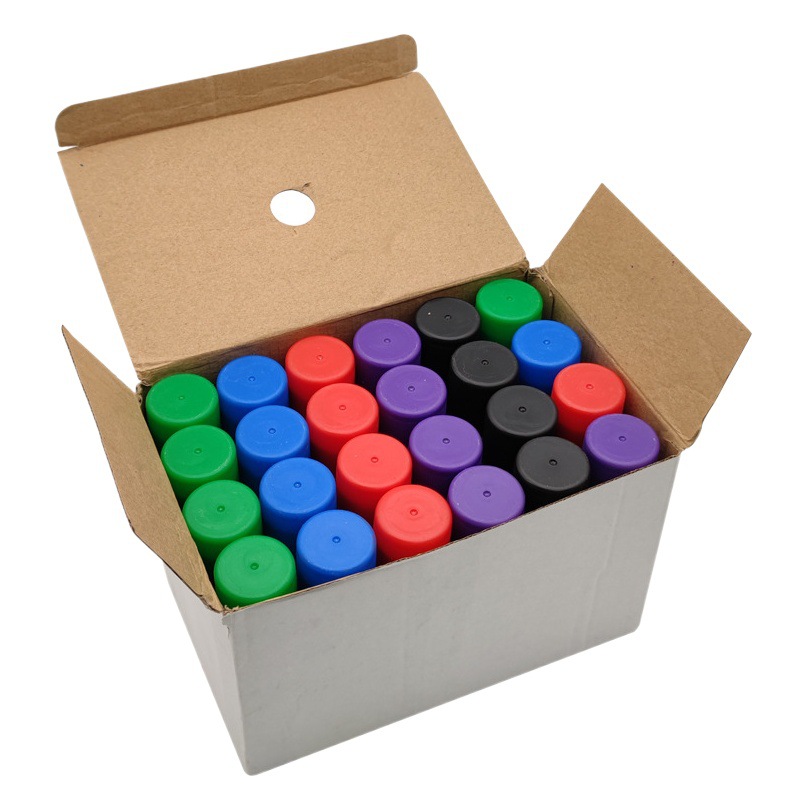 Crayones de cinco colores para marcar animales, rojo, verde, azul, negro, morado, marcadores para animales, crayones para el cuerpo de cerdos para cría y prevención de epidemias.