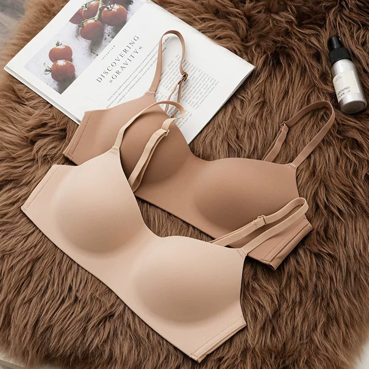 Wireless Push-Up Bra, Thin Comfortable Support, Sizes 32/70–38/85 AB