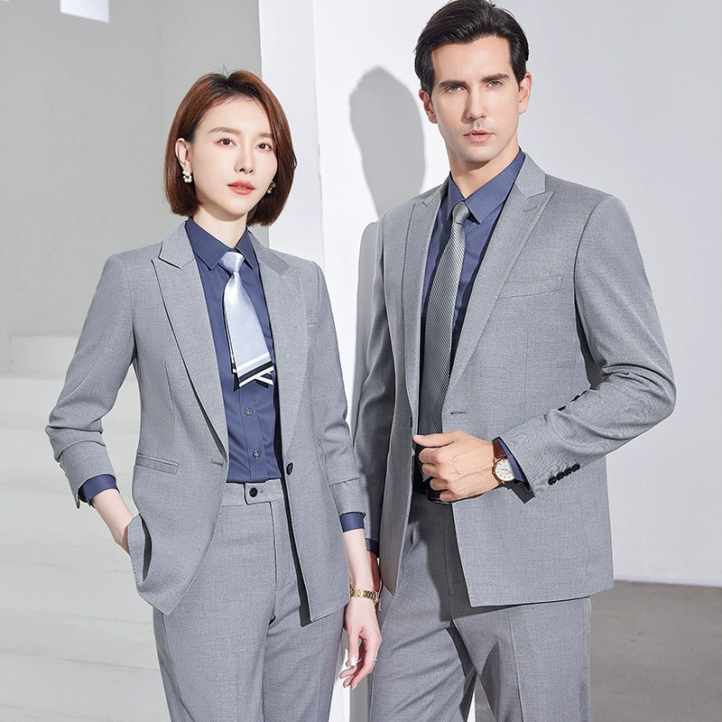 Elite classic suit jacket for men and women, nurse uniform for work for hotel