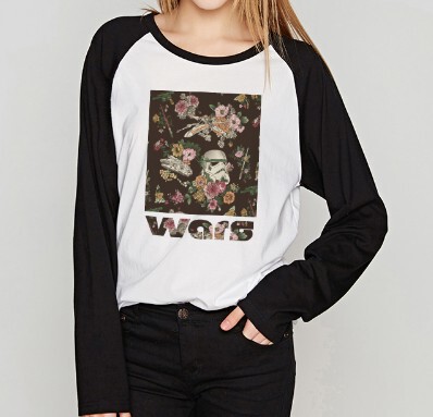 STAR WARS STAR WARS women's printed T-shirt 2019 new foreign trade women's long-sleeved T-shirt