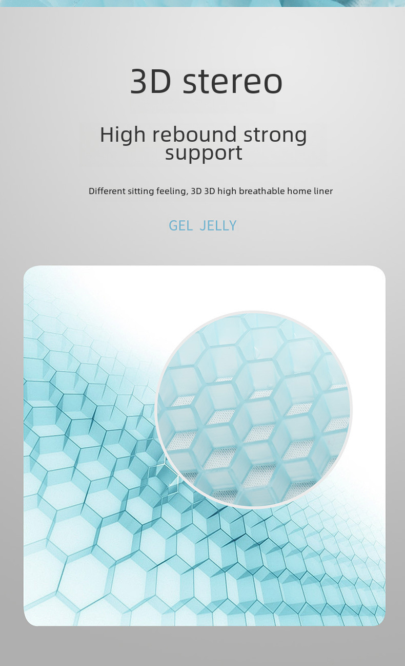 Car Multi-function Cushion Summer Cool Mat Egg Gel Seat Cushion Four Seasons Universal Honeycomb Office Ice Mat_voghion.com