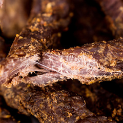 Family Portrait Dried Meat Plateau Flavor Hand-Torn Spicy Pork Jerky Small Packaging Adult Adult Chewing Snack