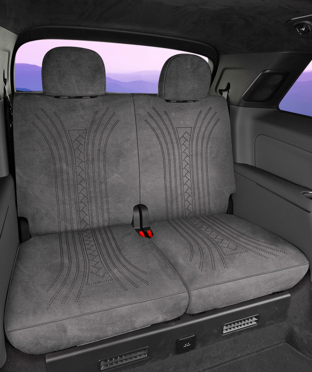 Lynk & Co 900 Special Car Seat Cushion Rams Half-Pack Breathable Seat Cover Ventilated Saddle Pad Four-Season Universal Seat Cover