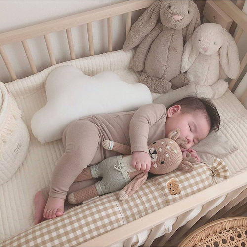圆柱枕婴幼儿安抚抱枕防撞靠枕侧睡防掉床围惊跳不呛奶代发