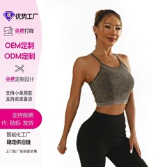 女性が外で着用できるクロスボーダースレッドベスト、ルルヨガブラ、美しい背中のインナースポーツブラ、プッシュアップとたるみ防止