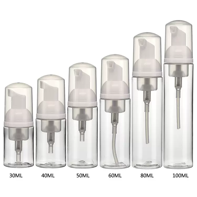定制 牙膏瓶50ml60ml起泡瓶 慕斯瓶子30ml60ml80ml100ml泡沫瓶